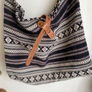 Love Stitch Crossbody Boho Bag
